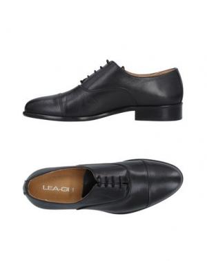 Обувь на шнурках LEA-GU. Цвет: черный