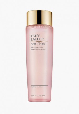 Тоник для лица Estee Lauder увлажняющий Soft Clean Silky Hydrating Lotion, 400 мл. Цвет: прозрачный
