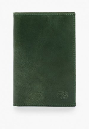 Обложка для паспорта Qoper. Цвет: зеленый
