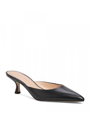 Женские туфли-лодочки Renn без шнуровки на высоком каблуке с острым носком COACH, цвет Black Coach