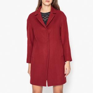 Пальто с воротником-стойкой LA BRAND BOUTIQUE COLLECTION. Цвет: красный