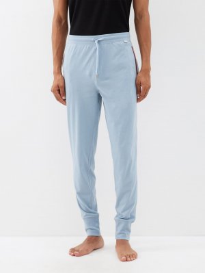 Пижамные брюки из хлопкового джерси с кулиской , синий Paul Smith