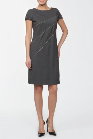 Платье LAFEI-NIER. Цвет: серый