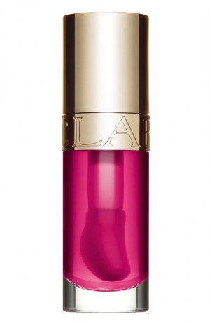Масло-блеск для губ Lip Comfort Oil, 02 raspberry (7ml) Clarins. Цвет: бесцветный