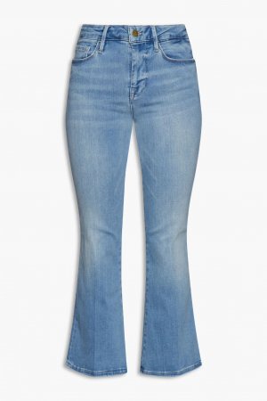 Укороченные расклешенные джинсы Le Crop Mini со средней посадкой , легкий деним Frame