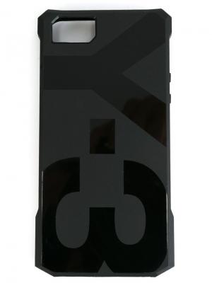 Чехол для iPhone 5 с логотипом Y-3. Цвет: чёрный