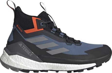 Ботинки Terrex Free Hiker GORE-TEX 2 'Wonder Steel Impact Orange', серый Adidas