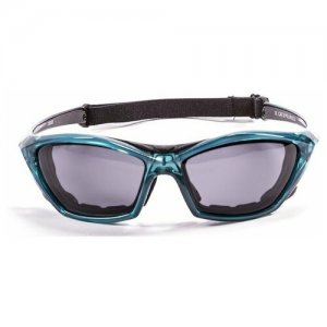Спортивные очки Lake Garda голубые / черные линзы OCEAN. Цвет: черный