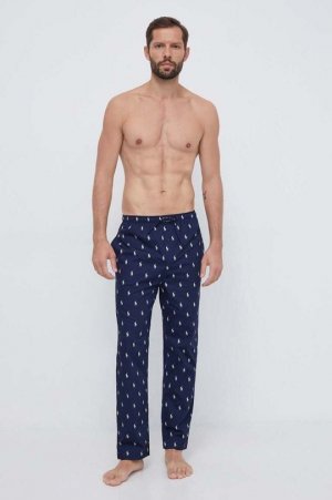 Хлопковые пижамные брюки , темно-синий Polo Ralph Lauren