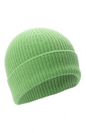 Кашемировая шапка Versace. Цвет: зелёный