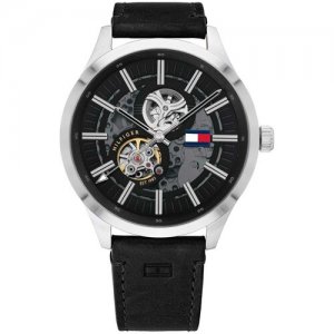 Мужские наручные часы 1791641 Tommy Hilfiger. Цвет: черный