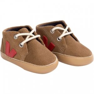 Замшевая обувь для младенцев , цвет Brown Pekin Veja