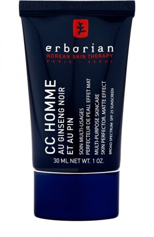CC крем для мужчин (30ml) Erborian. Цвет: бесцветный
