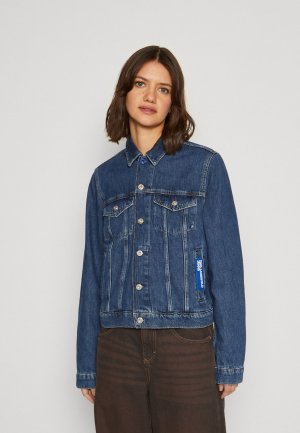 Джинсовая куртка Karl Lagerfeld Jeans REGULAR, цвет washed mid blue