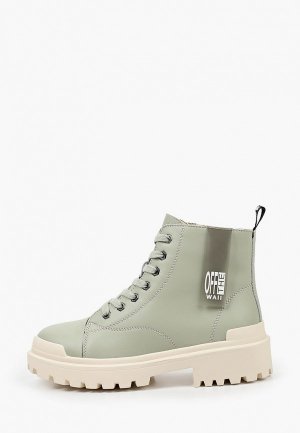 Ботинки Тофа Exclusive Online. Цвет: зеленый