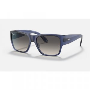 Солнцезащитные очки, синий Ray-Ban. Цвет: синий/серый