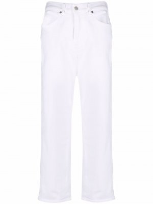 Alexa cropped jeans 7 For All Mankind. Цвет: белый