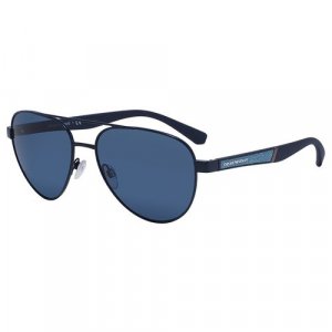 Солнцезащитные очки , бесцветный, синий EMPORIO ARMANI. Цвет: бесцветный/прозрачный