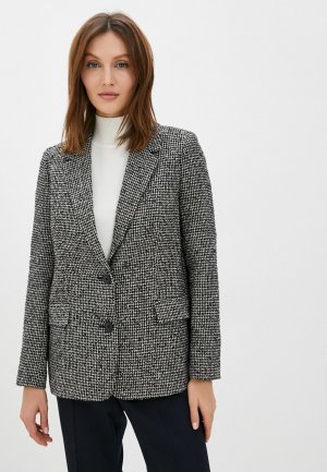 Пиджак Marks & Spencer. Цвет: серый