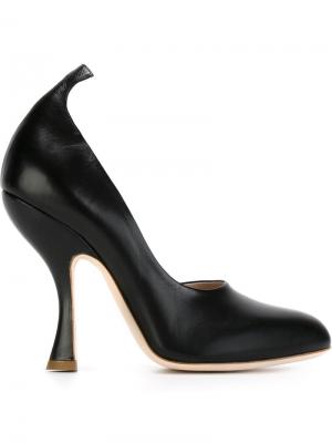 Туфли с закругленным носком Vivienne Westwood. Цвет: чёрный