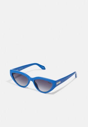 Солнцезащитные очки Narrow Down QUAY AUSTRALIA, цвет cobalt/smoke Australia