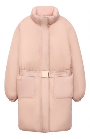 Пуховое пальто Loro Piana. Цвет: розовый