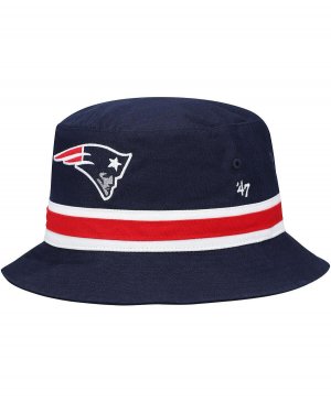Мужская темно-синяя полосатая панама New England Patriots '47 Brand '47
