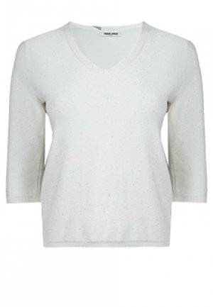 Пуловер MAX & MOI. Цвет: белый