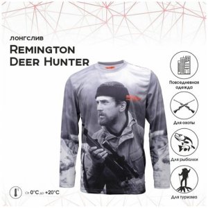 Лонгслив Deer Hunter р XXL RM1309-011 Remington. Цвет: серый