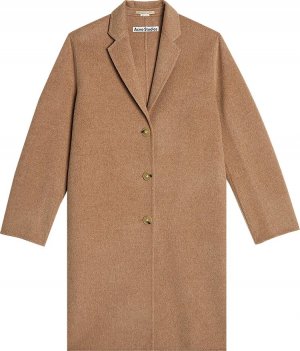 Пальто Single Breasted Coat Camel Melange, кремовый Acne Studios
