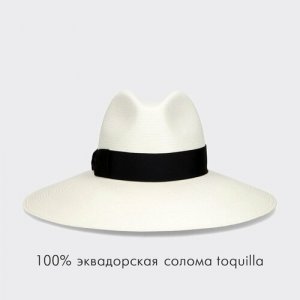 Шляпа , размер M (57-58), белый Ramos Collection. Цвет: белый