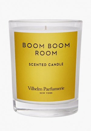Свеча ароматическая Vilhelm Parfumerie New York Boom Room Candle 190 g. Цвет: прозрачный