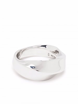 Массивное кольцо Infinity Band Large Tom Wood. Цвет: серебристый