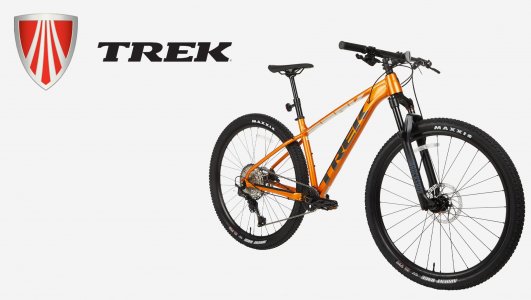 Велосипед горный X-Caliber 9 29, 2022, Оранжевый, размер 162-172 Trek