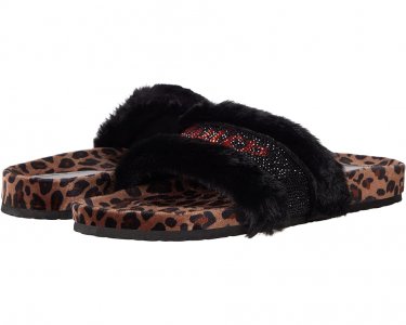 Сандалии Simone, цвет Black/Leopard Juicy Couture