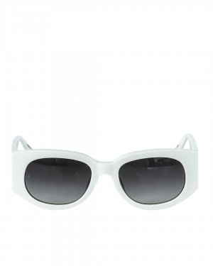 Солнцезащитные очки Linda Farrow. Цвет: белый+серый
