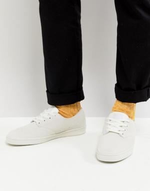 Белые кроссовки Romero Emerica. Цвет: белый