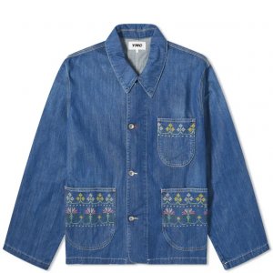 Куртка джинсовая Embroidered Labour Chore, синий Ymc