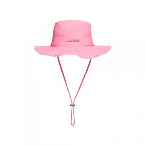 Шляпа Le Bob Artichaut Large Brim Bucket Hat, размер S, розовый Jacquemus. Цвет: розовый