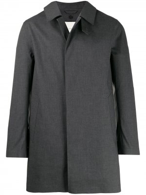Короткое пальто DUNOON Mackintosh. Цвет: серый
