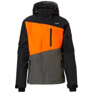 Куртка сноубордическая детская Anchor-R-Jr. Neon Orange (см:176) Rehall. Цвет: оранжевый/черный/серый