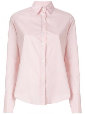 Рубашка с широкими манжетами Romeo Gigli Vintage. Цвет: розовый