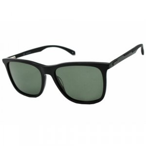 Солнцезащитные очки 734, черный Megapolis. Цвет: черный/зеленый