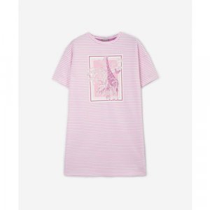 Сорочка , размер 146, розовый Gulliver. Цвет: розовый