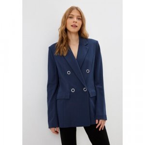 Пиджак , размер 44/S, синий GUESS. Цвет: синий