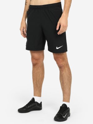 Шорты мужские Flex, Черный, размер 52-54 Nike. Цвет: черный