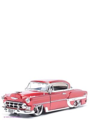Модель автомобиля Chevy Bel Air 1:24 Jada. Цвет: красный