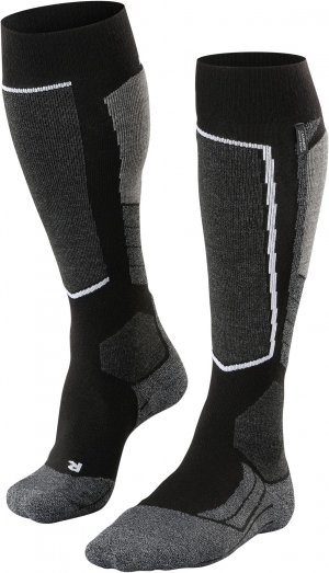 SK2 Кашемировые лыжные носки среднего размера до колена, 1 пара , цвет Black Mix Falke