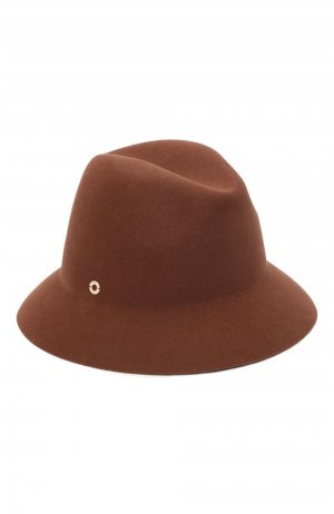 Фетровая шляпа Ingrid Loro Piana. Цвет: коричневый