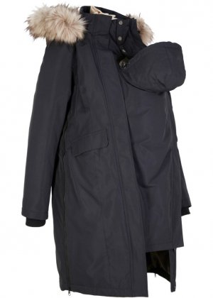 Устойчивое функциональное термопальто для беременных/пальто ношения , черный Bpc Bonprix Collection